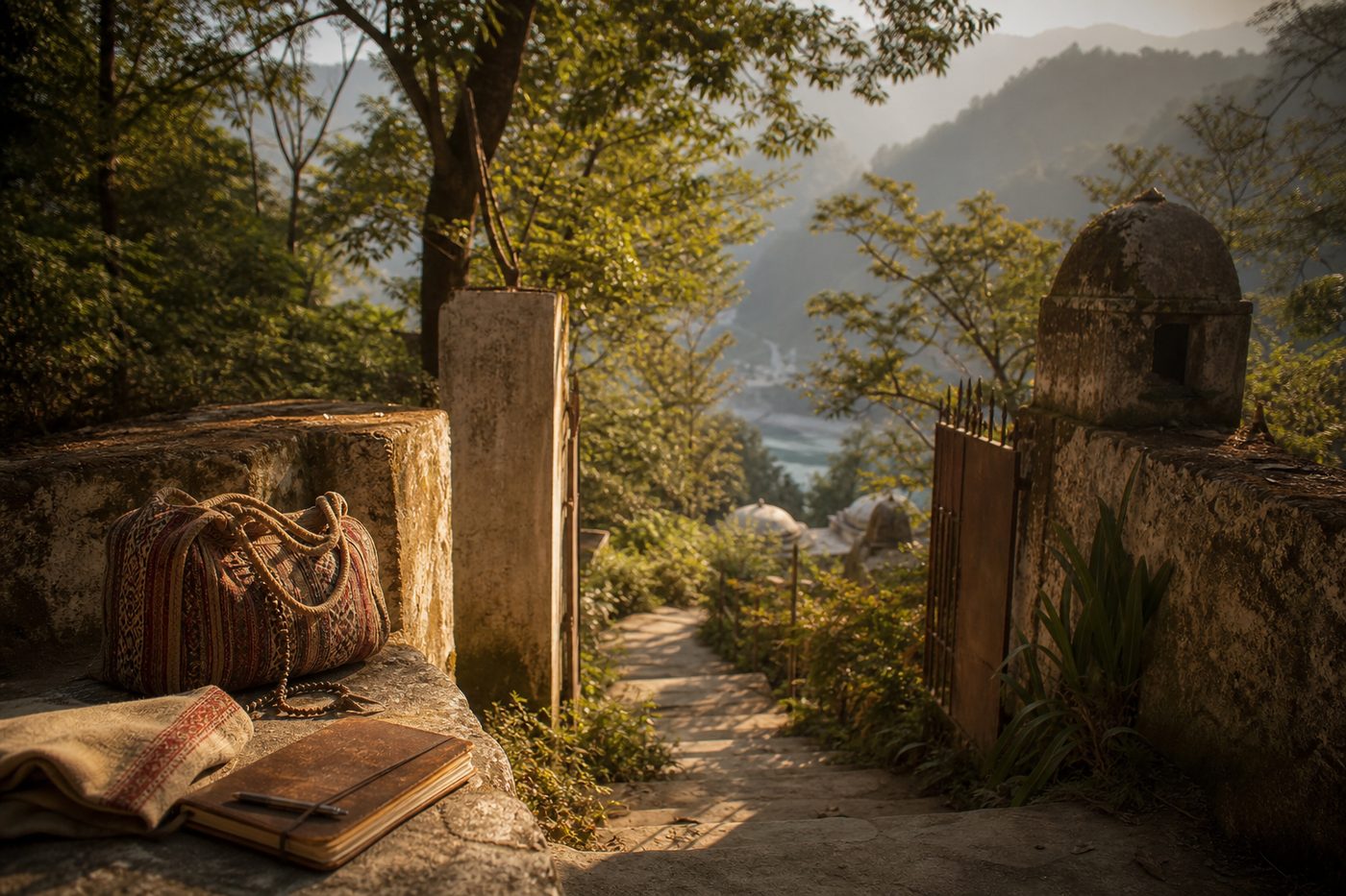Ashram Meditation in Rishikesh Beatles Ashram inspired journey
